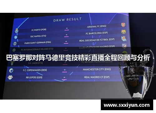 巴塞罗那对阵马德里竞技精彩直播全程回顾与分析